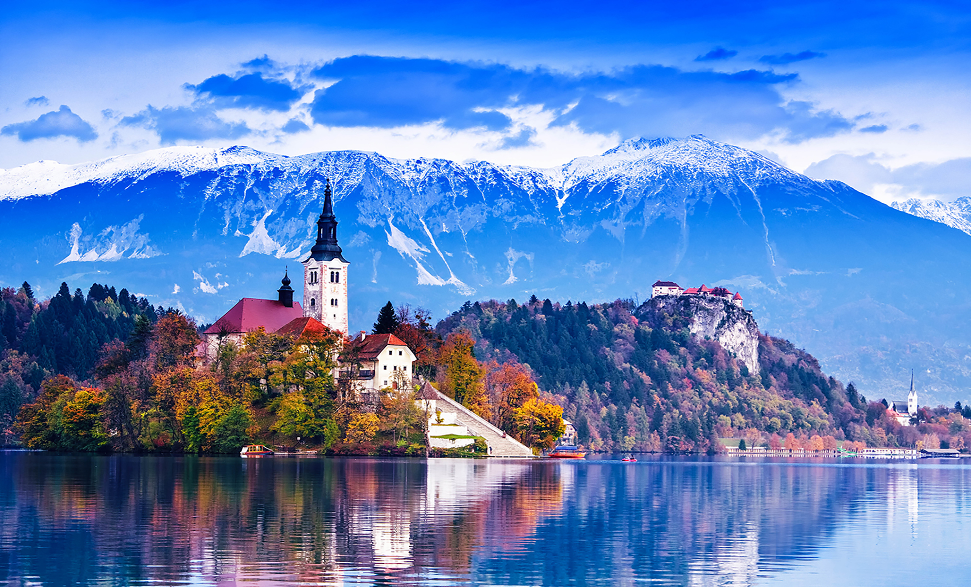 Bled lake, island Bled lake, island